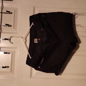 Pink Shorts, black, size 29